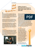 Successful Municipal Wireless Mesh Solution