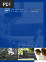 Download EBS London Undergraduate Prospectus by regentscollege SN12278354 doc pdf