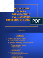 Educacion 1 Ciclo de Vida