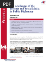 Download The Challenges of the Internet and Social Media in Public Diplomacy by The American Security Project SN122785609 doc pdf