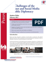 Download The Challenges of the Internet and Social Media in Public Diplomacy by The American Security Project SN122785609 doc pdf