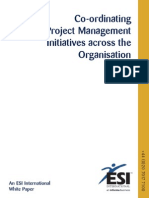 Co Ordinating Project Management Initiatives Across the Organisation[1]