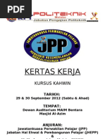 Kertas Kerja Kursus Perkahwinan