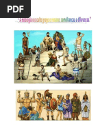 A Mitologia e o Culto Grego e Romano semelhanças e diferenças  História 7º ano