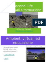 Second Life - 3D virtuali, formazione