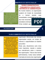 Slider de Teorias Administrativas