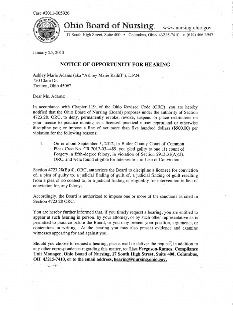 Jan 2013 Nursing Notices | PDF | Psychiatry | Addiction