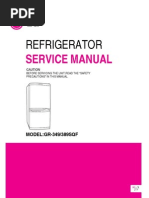 Download ServiceManuals LG Fridge GR349SQF GR-349SQF Service Manual by Paulo Andrade SN122852306 doc pdf