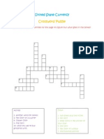 crossword puzzle us currency