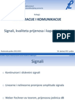 Kvalitet Prijenosa Signala