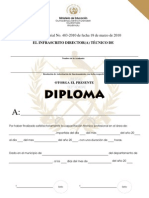 159-11 Diploma Academias Cursos Libres - Edit