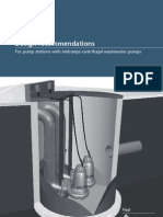 Design recommendations for midrange centrifugal wastewater pump stations