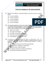 81279924 Eca Estatuto Da Crianca e Do Adolescente Simulado 2012