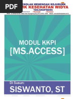 Download Modul Access by Siswanto SN122895796 doc pdf