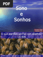Sono e Sonhos