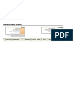 Loan Amortization Schedule Calculator