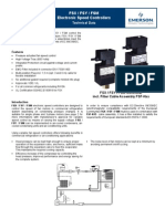 FSX / FSY / FSM Electronic Speed Controllers Technical Data