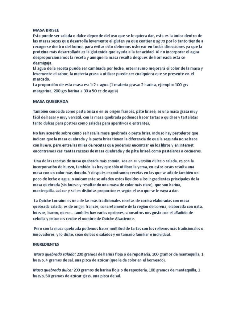 Técnicas de Cremado en Pastelería | PDF | Alimentos | Science