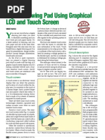 Digital Drawing Pad Using Graphical LCD and Touch Screen: Construction