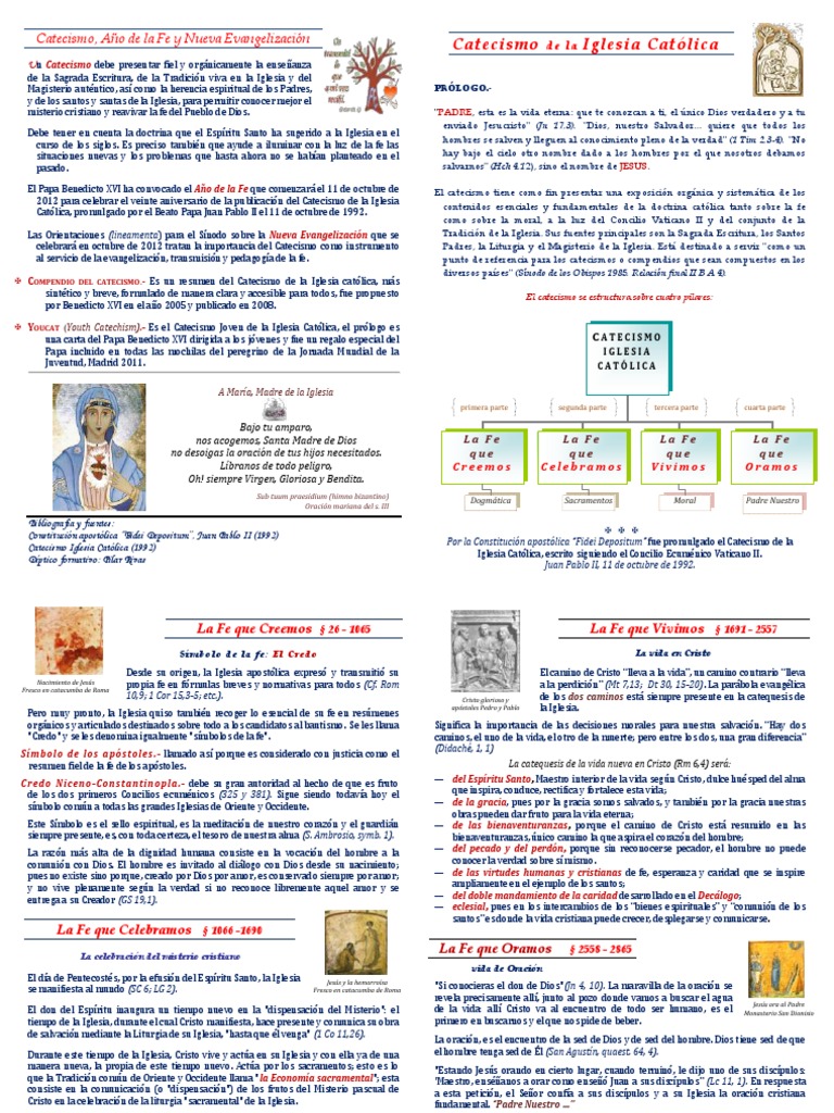 Catecismo de La Iglesia Catolica | PDF | Iglesia Católica | Oración