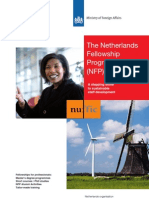 The Netherlands Fellowship Programmes (NFP) : A Stepping Stone To Sustainable Staff Development