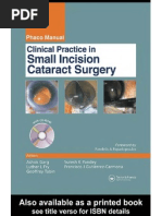 Download Clinical Practice in Small Incision Cataract Surgery by thycoon SN122921010 doc pdf
