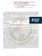 Seismic Response of RC Frame Buildings With Soft Storeys: Amit V. Khandve