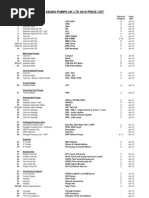 Download Ebara Price List by Dileep C Dileep SN122928721 doc pdf