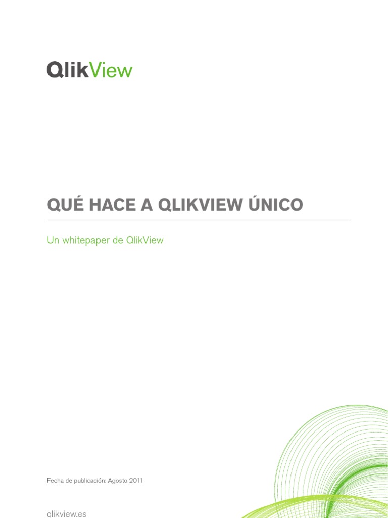 Qué Hace A QlikView Único | PDF