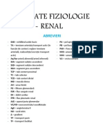 Fiziologie Renal