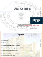 Role of BIFR: Monirba (Allahabad University) Supported by