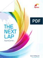 XPRS Xpress Holdings Annual Report 2012 - Next Lap Beyond Print ...