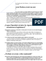 PRIMUL INTERVIU Cu Nicolae Timofti Pentru Pav El Păduraru