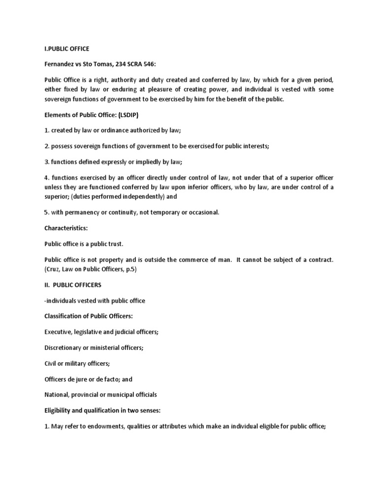 I public office fernandez vs sto tomas 234 scra 546 pdf negligence