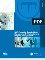 SAP FSCM Collection and Discupute management