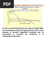 Por Que Se Cambia El Voltaje Con La Frecuencia en El Motor