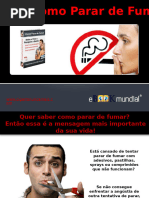 Como Parar de Fumar | Cigarro Nunca Mais!