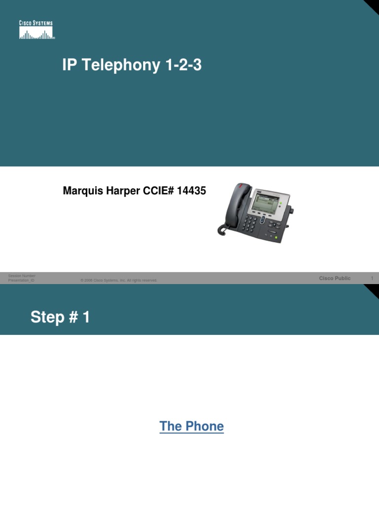 Cisco Ip Telephony 1 2 3 Pdf World Wide Web Internet Web