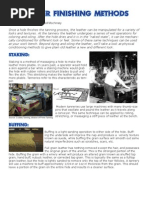 Leather Finishing Methods