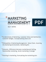 Fundamentals of Marketing Concepts and Strategies