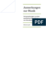 Anmerkungen Zur Musik