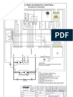 SX 3000-30 REMOTE CONTROL SCHEMATIC DIAGRAM