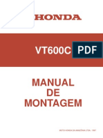 Honda VT600C - Manual de Montagem