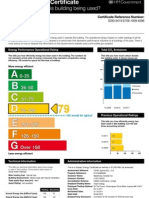 Lambeth Town Hall Energy Certificate