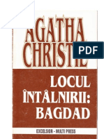 Locul intalnirii Bagdad - Agatha Christie