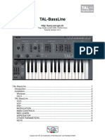 TAL BassLine UserManual PDF