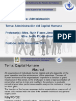 Administracion de Capital Humano