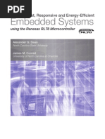 Creating Fast, Responsive, and Energy-Efficient Embedded Systems Using The Renesas RL78 Microcontroller