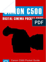 Canon C500 Mobile Pocket Guide 1.1