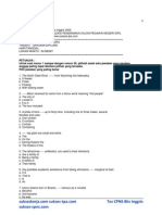 Download Soal CPNS Bahasa Inggris by fermi86 SN123046932 doc pdf